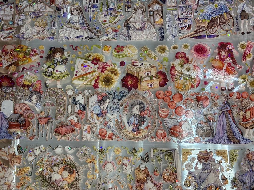 T*☆様 中古まとめ売り　海外人物マステ17本