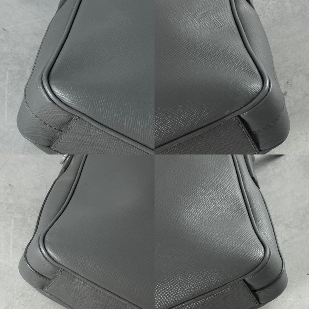現行/極美品✨ PRADA サフィアーノレザー 2way ビジネスバッグ 鞄