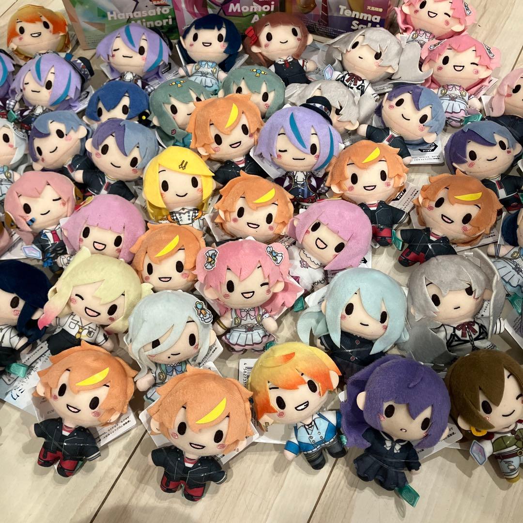 プロセカ ふわぷちマスコット ぬいぐるみ フィギュア　51点セット