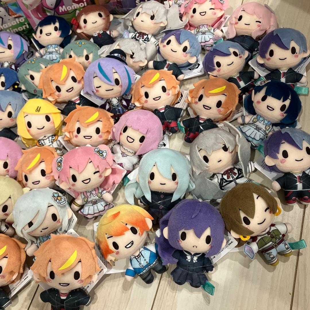 プロセカ ふわぷちマスコット ぬいぐるみ フィギュア　51点セット