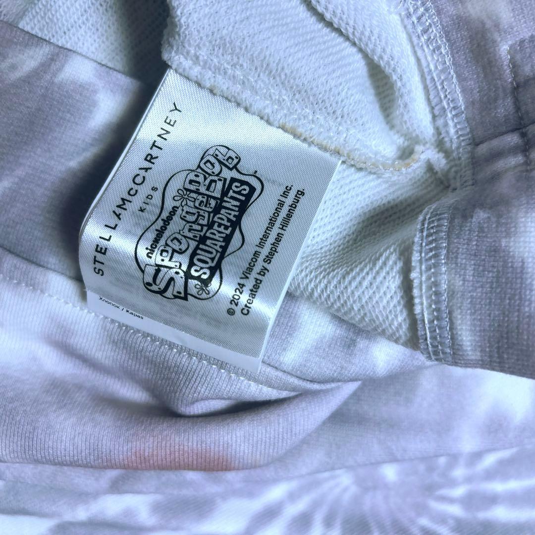 【大人気完売品】新品　SMC xスポンジボブ　タイダイ スウェット　4Y