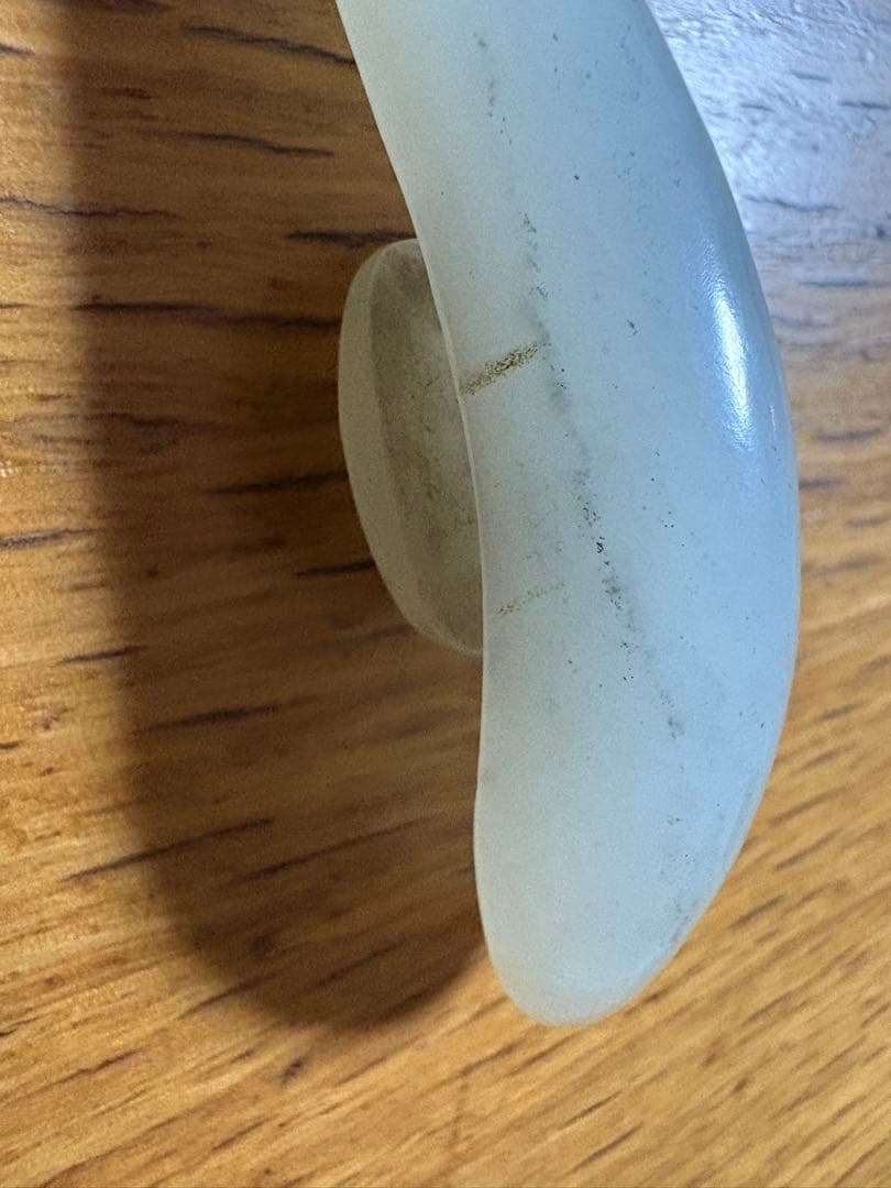 石？玉？の中国的置物　中国美術　帯勾 9cm強 27g