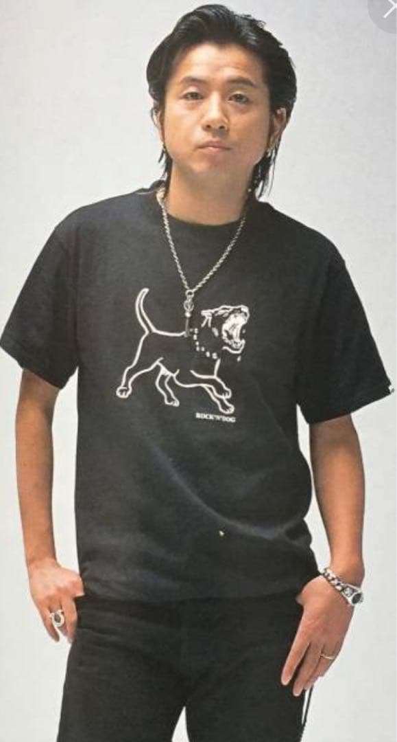 ウルフズヘッド Ｍ＆Ｍ　コラボ Tシャツ 藤井フミヤ 着用 DOG