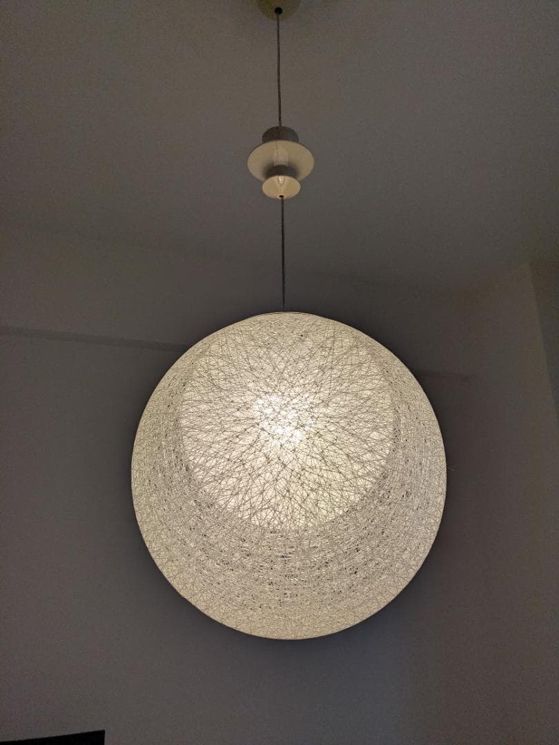 ヤマギワ ペンダント照明 マユハナ　約Φ45㎝ ホワイト