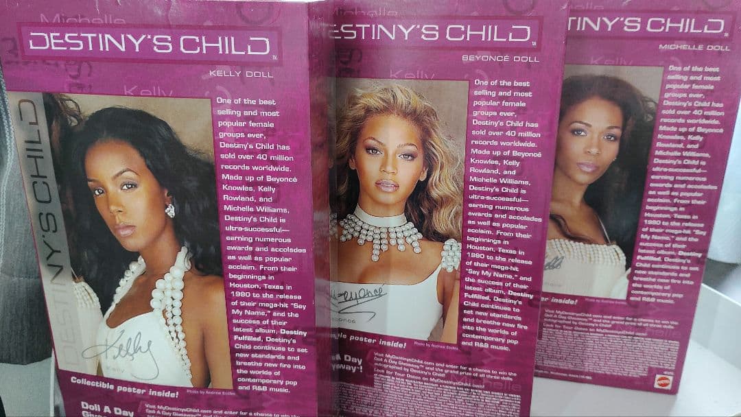 マテル　デスティニーズチャイルド　3体セット　バービードール