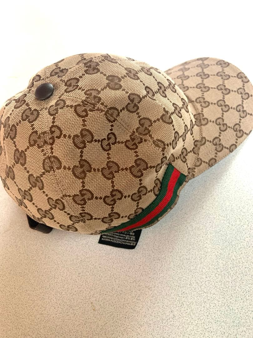 GUCCI monogram cap 「美品」