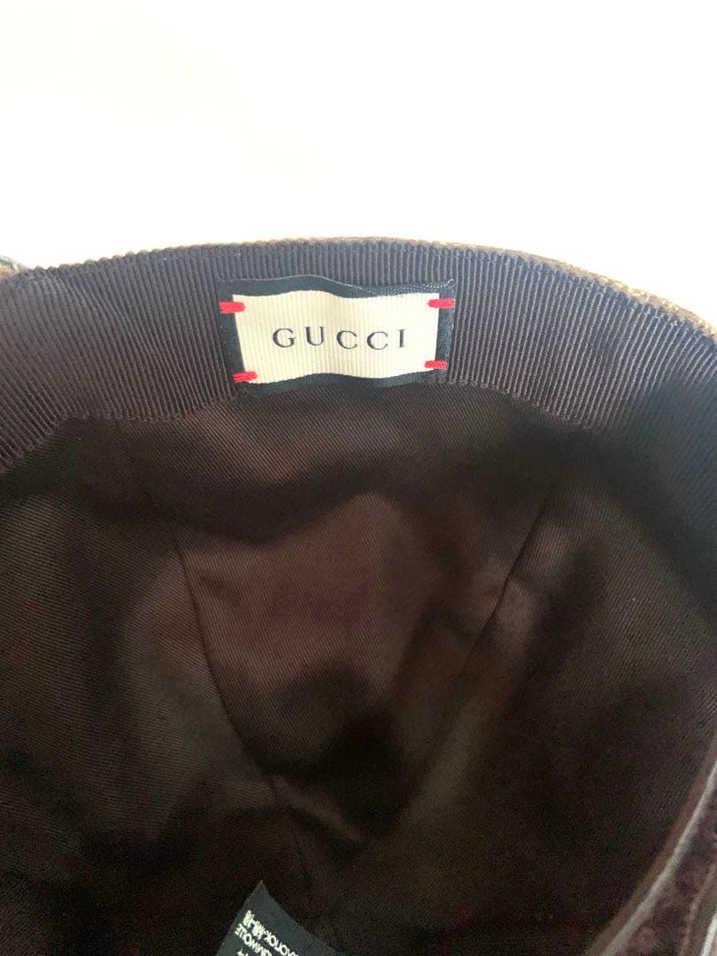GUCCI monogram cap 「美品」