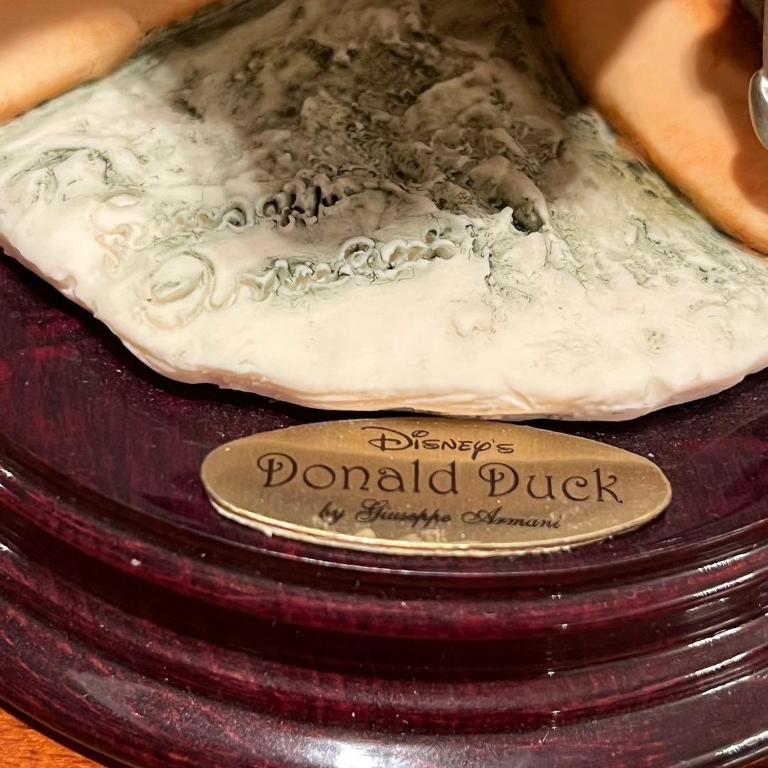 美品　ジョゼッペアルマーニ　ドナルドダック　人形　陶器　ディズニー　置物