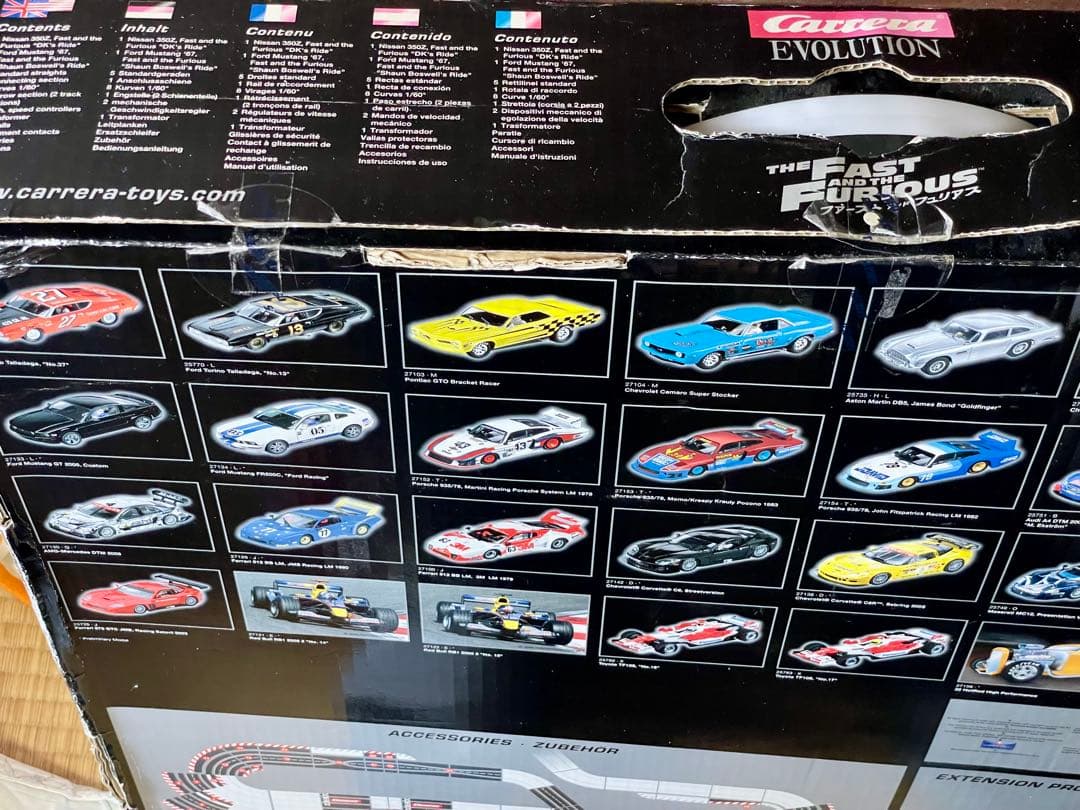 Carrera Evolutionファースト&フリュリアス スロットカーセット