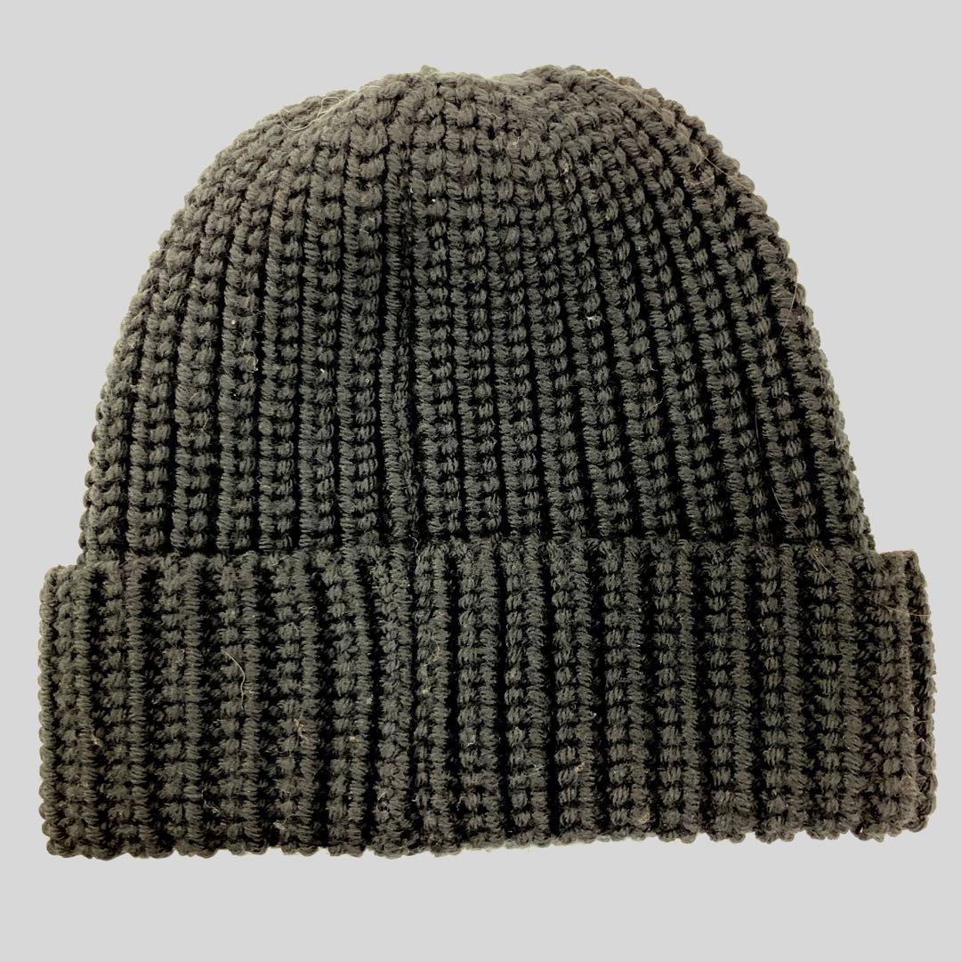 ロエベ　LOEWE アナグラム　ブローチ　ニット　ビーニー　ウール　ブラック新品