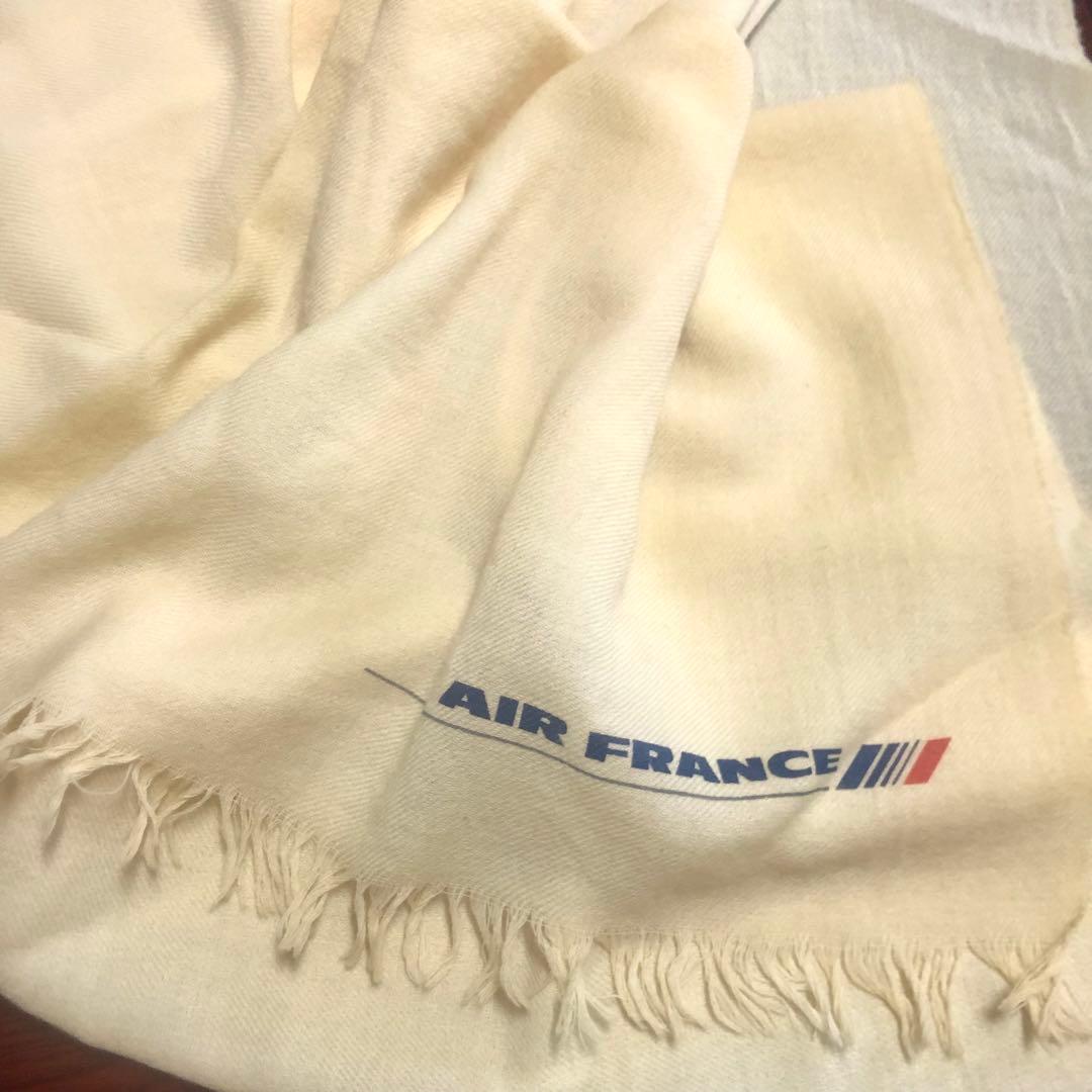 エールフランス　ビンテージ　ブランケット　ノベルティ　コレクタブル