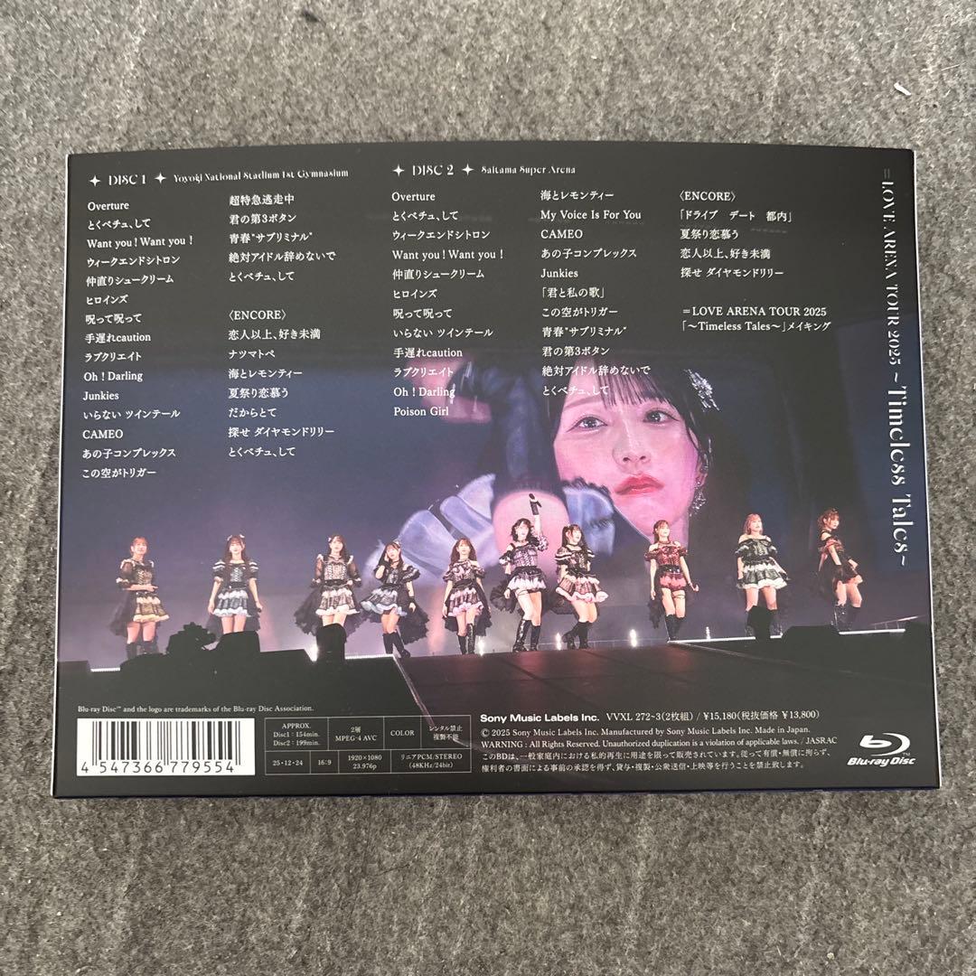 イコラブアリーナツアー2025blue-ray 2枚組 DVD 円盤 TypeA