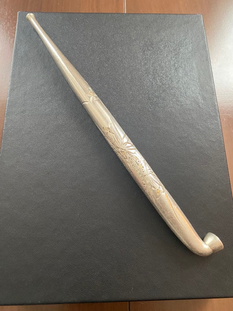 煙管　キセル　美品　ヴィンテージ　作者　刻印　レトロ