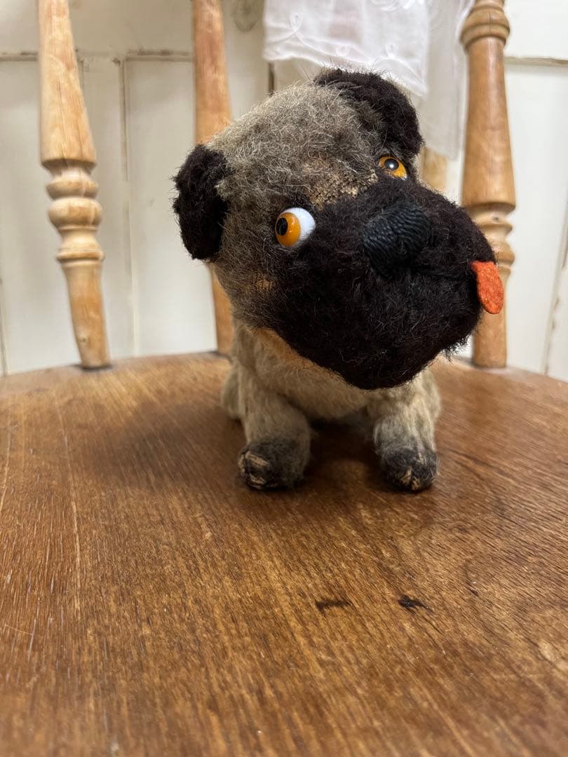 ヴィンテージ　アンティーク　ドッグ　テディドッグ　ファーネル