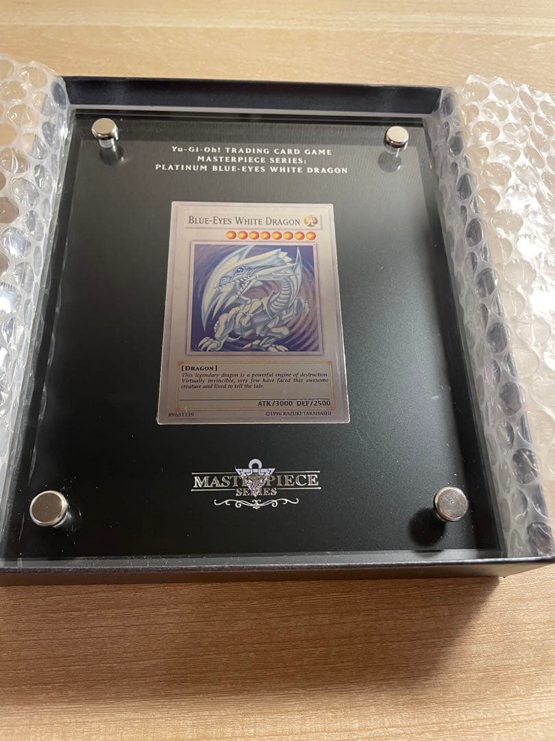 d*t様 遊戯王OCG プラチナ ブルーアイズ・ホワイト・ドラゴン 純銀