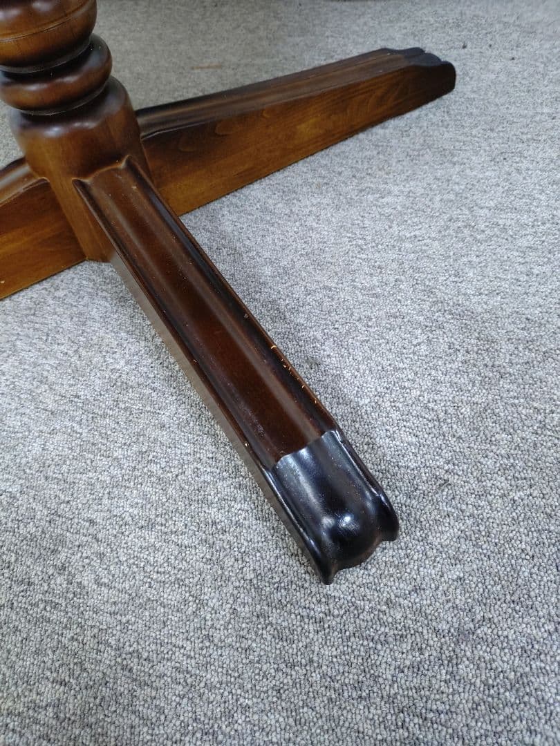 カリモク コロニアル 円形 ダイニングテーブル 円卓 コロニアルシリーズ