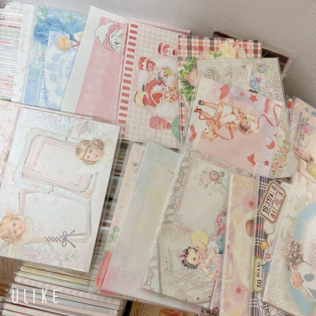 紙モノ コラージュ素材 バラメモ まとめ売り