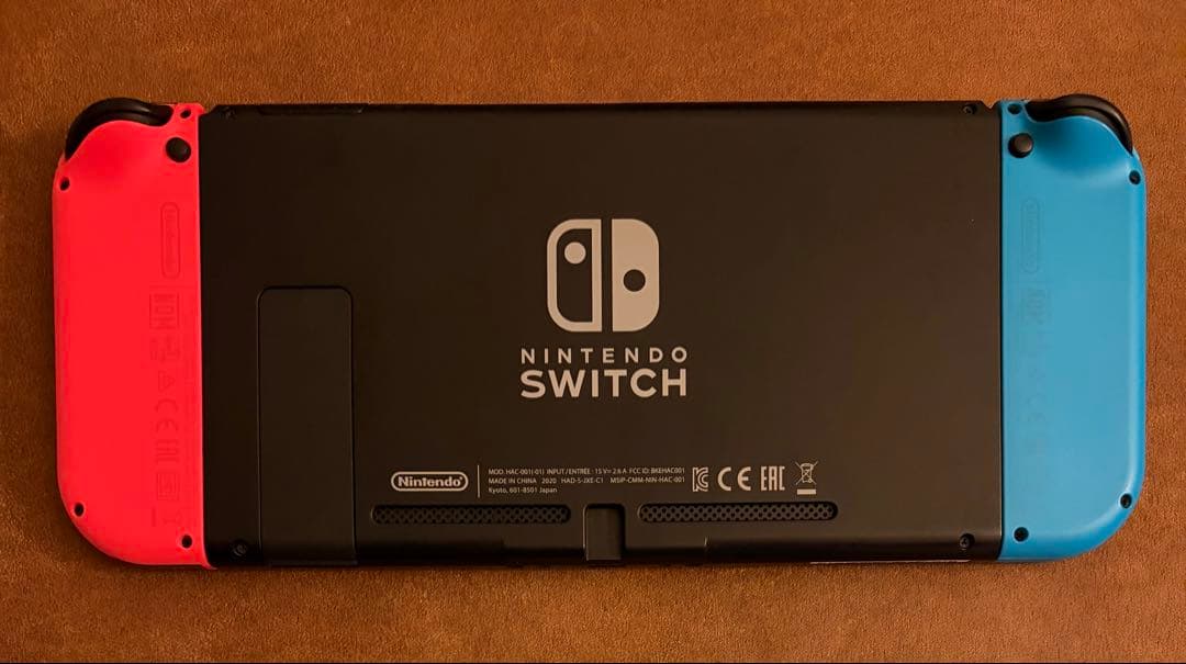 【美品】Nintendo Switch 本体 青/赤 付属品付き