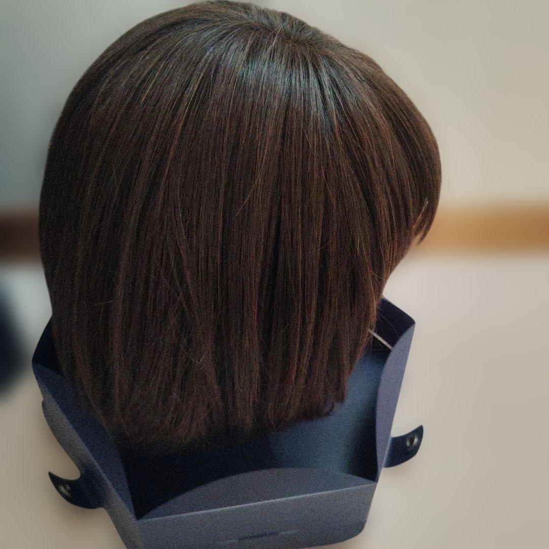 アデランス フォンティーヌ ウィッグ ショートボブ　マットブラウン