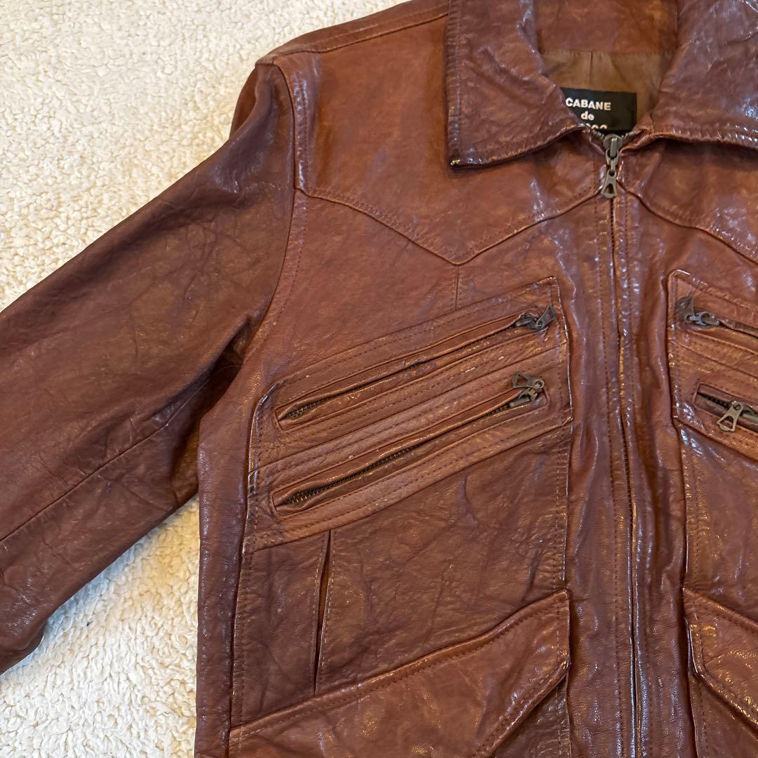 レザージャケット　フライトジャケット A-2 お探しの方に　ライダース　革ジャン