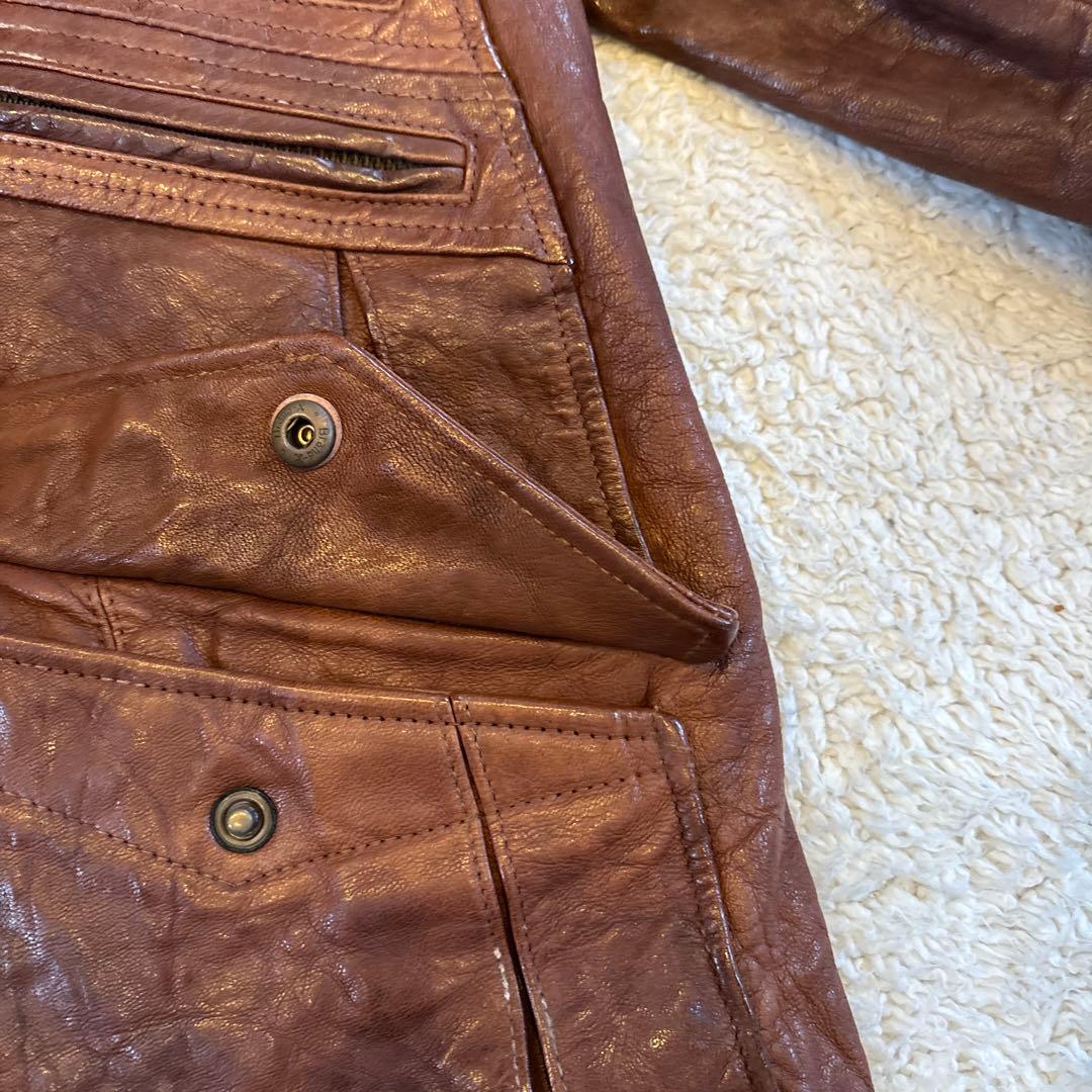 レザージャケット　フライトジャケット A-2 お探しの方に　ライダース　革ジャン