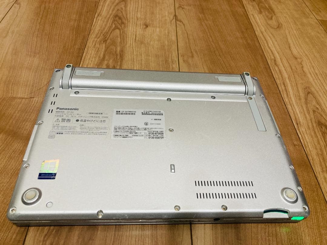 レッツノートSV7/256GB/8GB/OFFICE2021/バッテリ良好