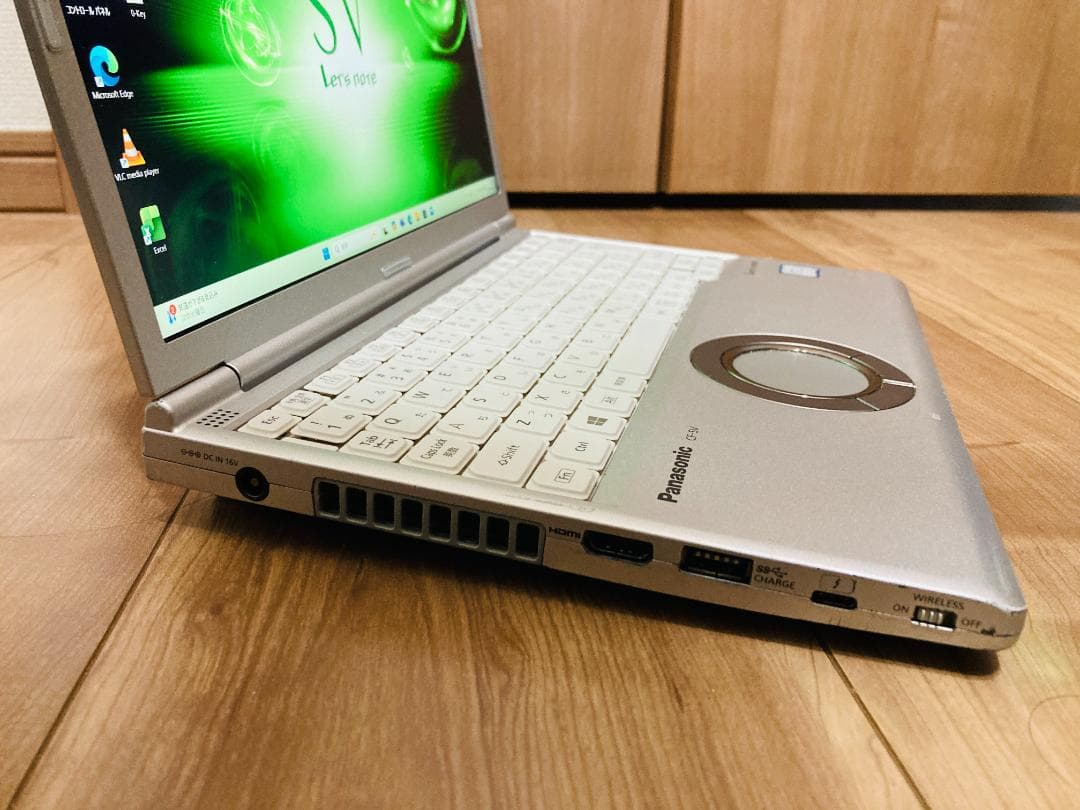 レッツノートSV7/256GB/8GB/OFFICE2021/バッテリ良好