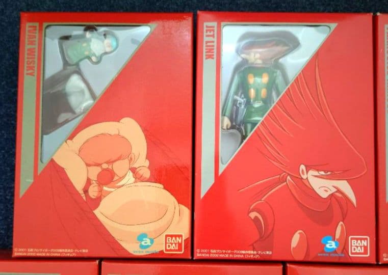 サイボーグ009 バトルアライブ編 DVD 特典　フィギュア9体セット