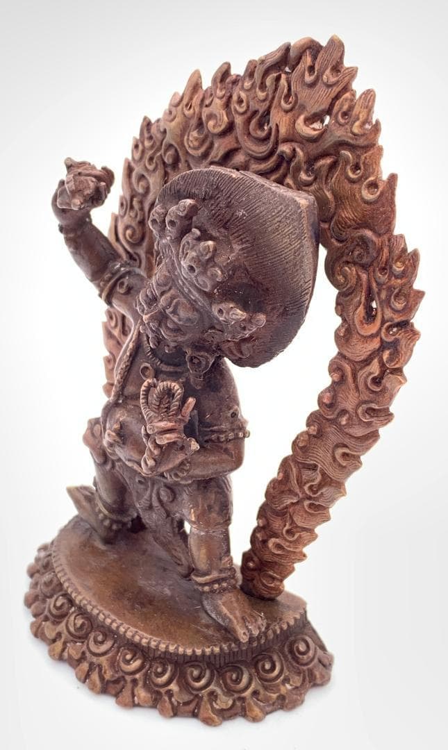 ◆ヴァジュラ・パーニ（金剛手）像◆仏教 チベット ◆アンティーク風-AZ