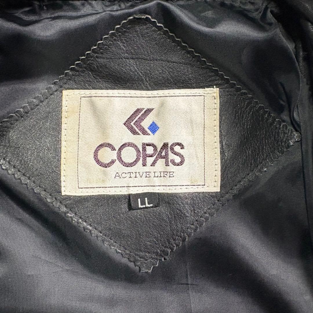 vintage レザージャケット　ブルゾン　ma-1 短丈　本革オールレザー