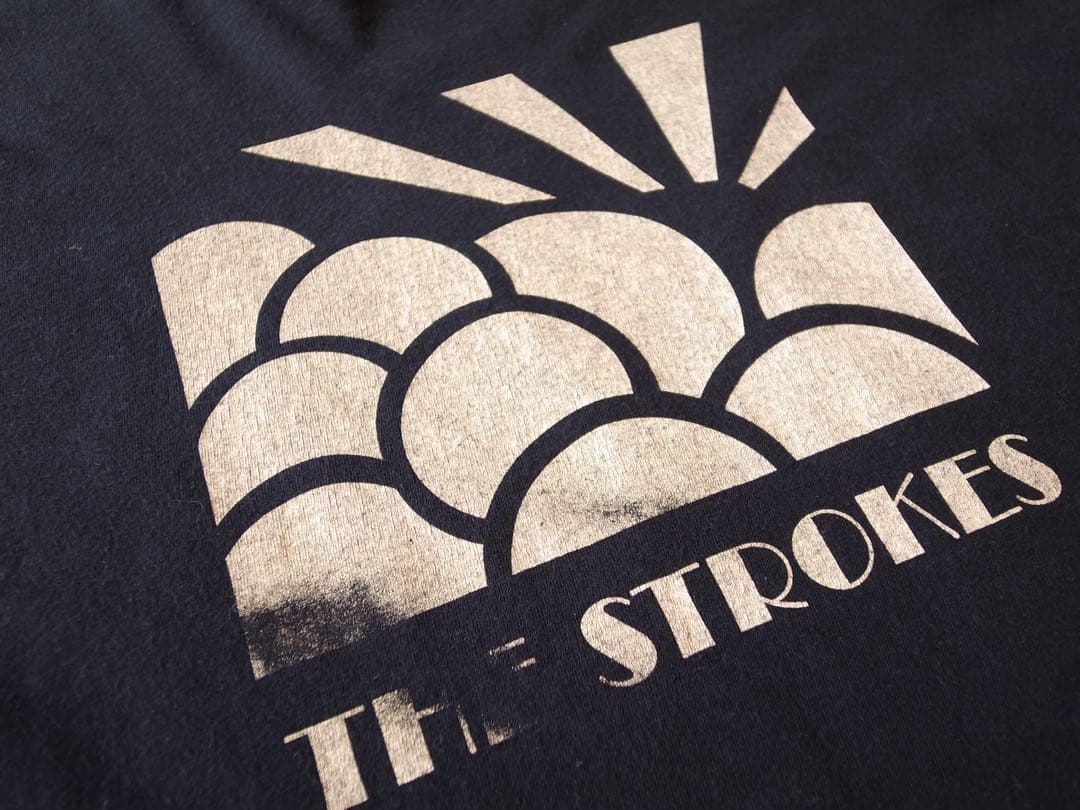 良品 ビンテージ ストロークス THE STROKES ロックTシャツ バンドT
