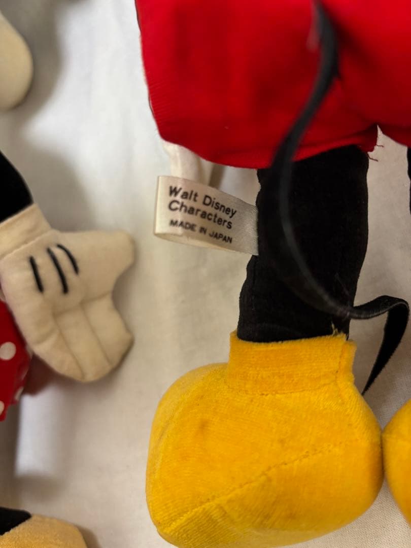 難あり‼️超レア ヴィンテージ 80年代 東京ディズニーランド ミッキー&ミニー