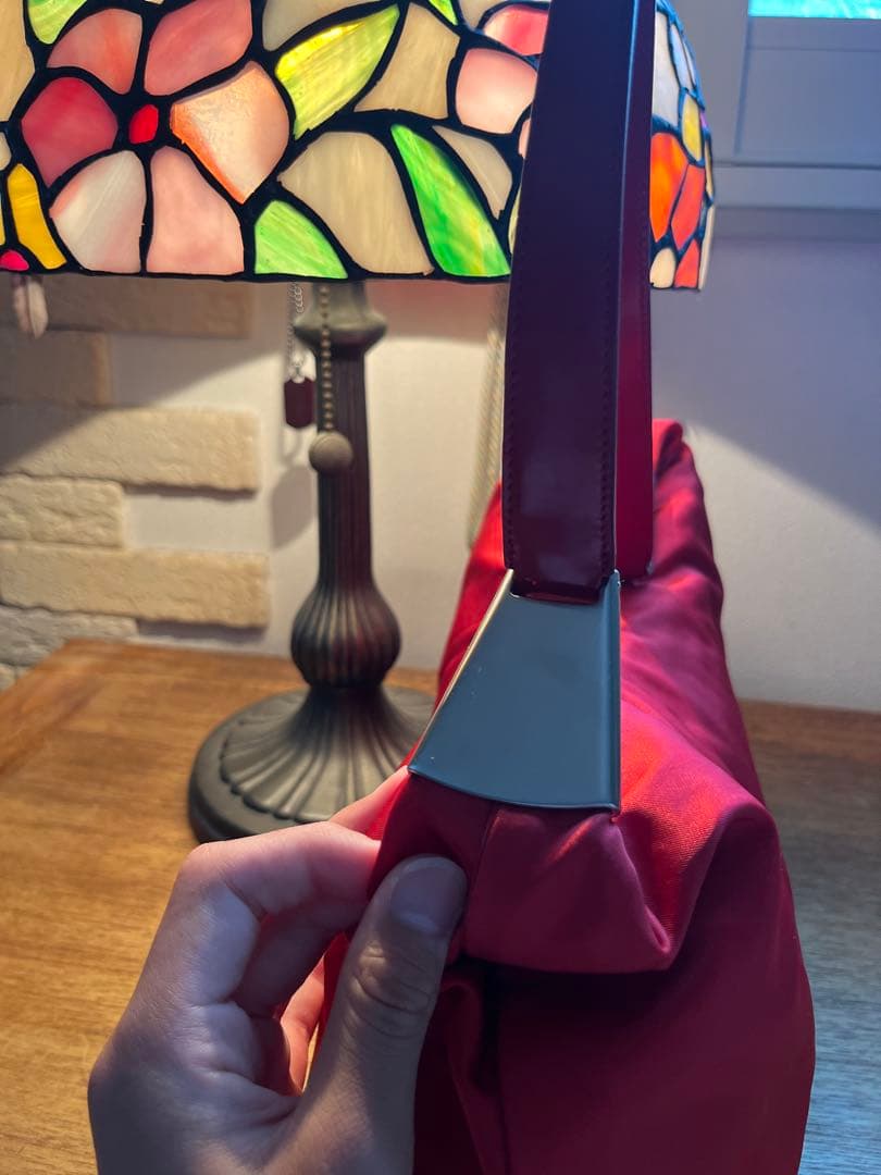 PRADA プラダ ワンショルダーバッグ ナイロン レッド