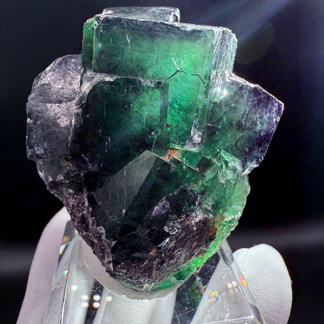 フローライト ナミビア Okorusu Mine産 蛍石 原石 25