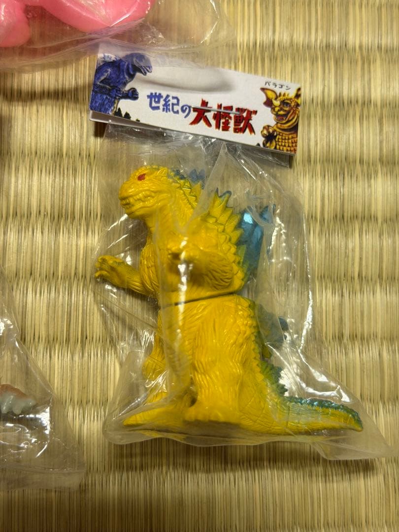 マルガチャ ゴジラ 怪獣 ミニソフビ まとめ セット マルサン レトロ 特撮