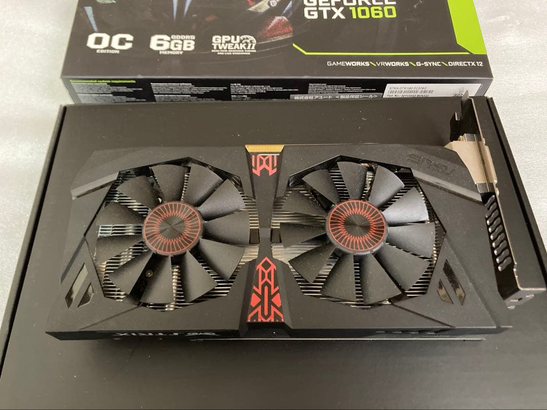 グラフィックボード・グラボ・ビデオカード ASUS GeForce GTX 1060 OC 6GB