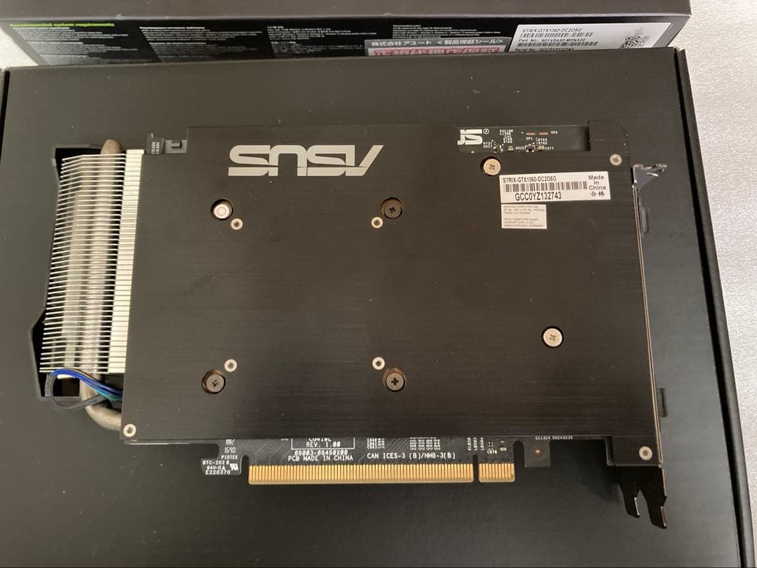 グラフィックボード・グラボ・ビデオカード ASUS GeForce GTX 1060 OC 6GB