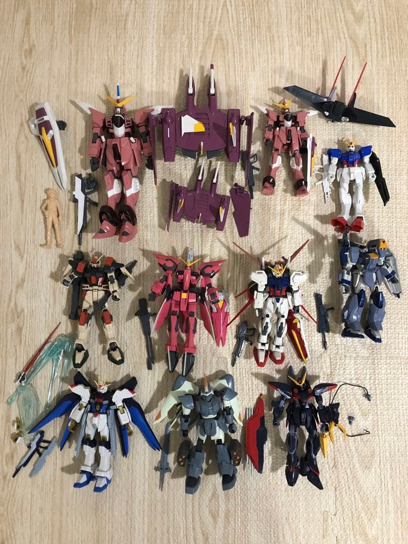 ガンダムSEEDプラモデル　ジャンク品まとめ売り10体セット