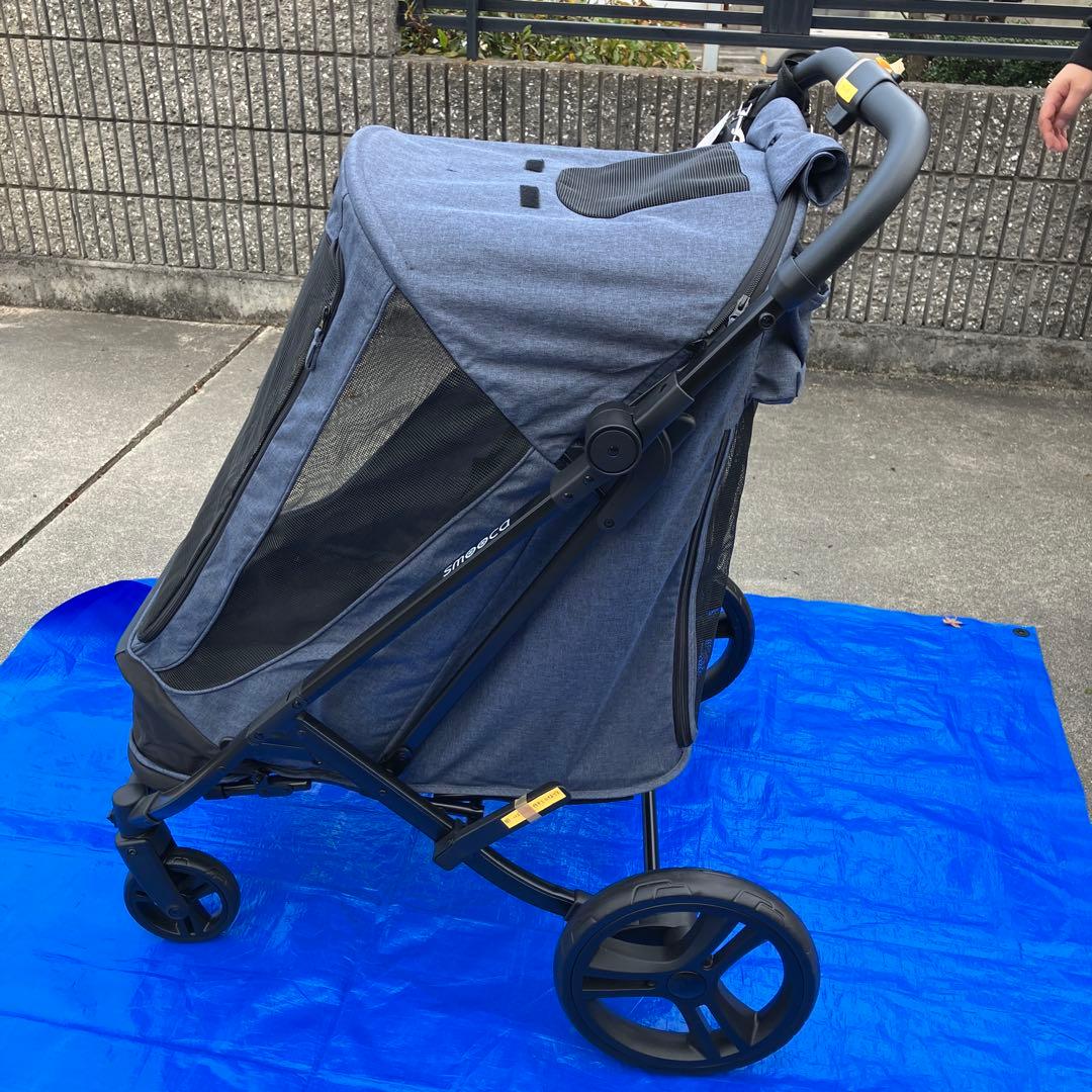 ドンと値下げ　SMOOCAラージ　ペットカート　バギー　大型犬用
