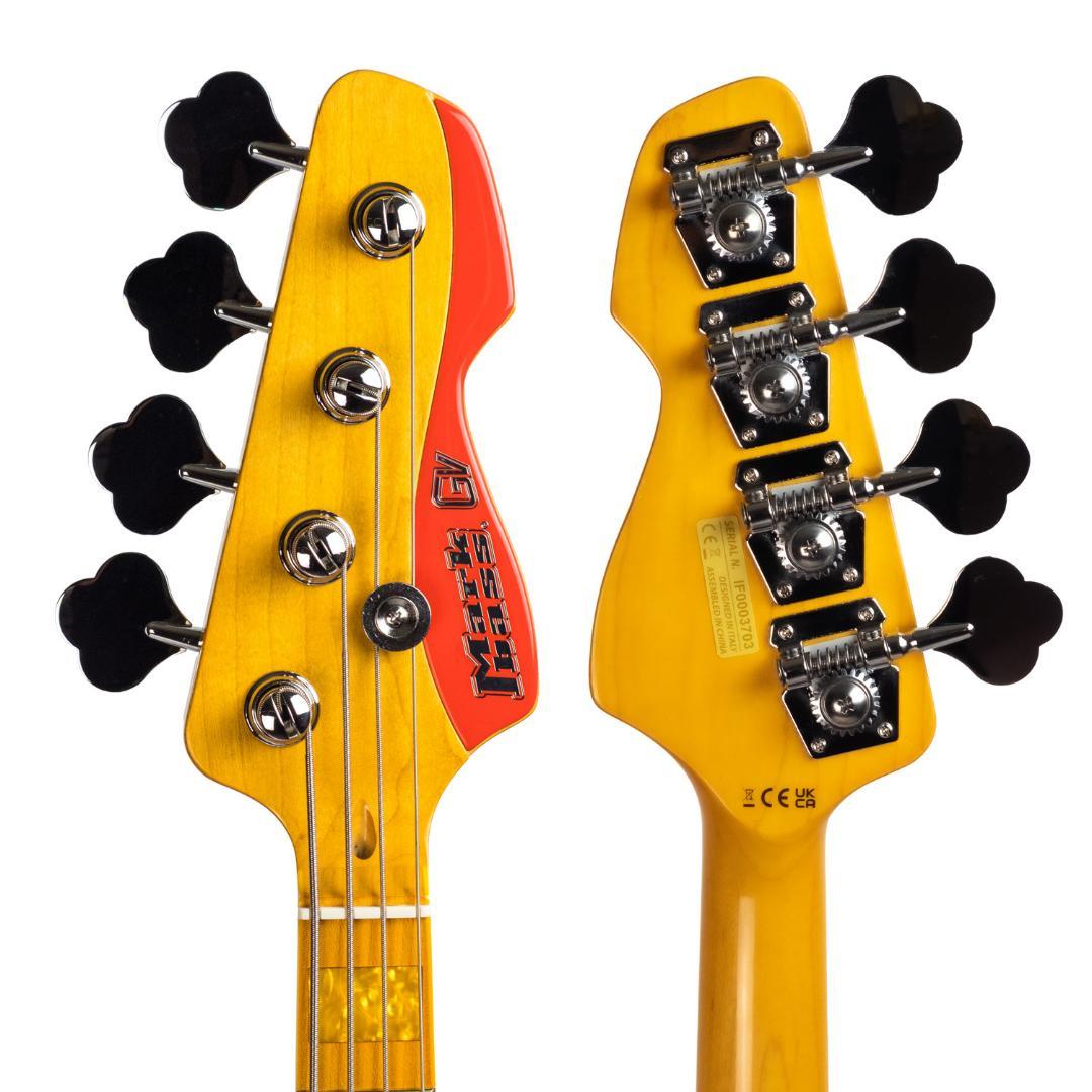 Markbass MB GV 4 GLOXY Fiesta Red 4弦ベース