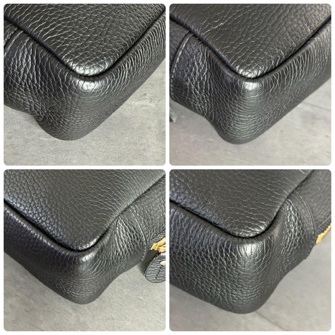 【極美品】ヤングアンドオルセン 2way ショルダーバッグ ボトルバッグ3