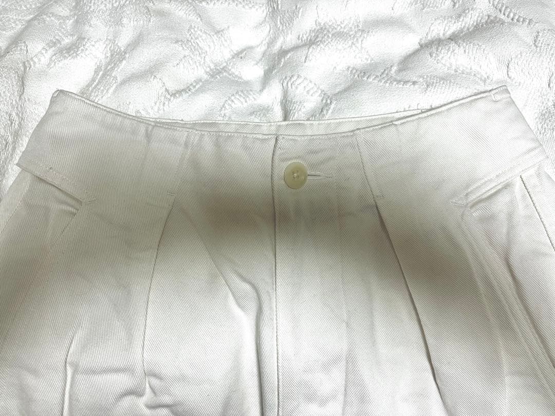 佐々さま専用　MHL. SOFT COTTON DRILL チノパン　白