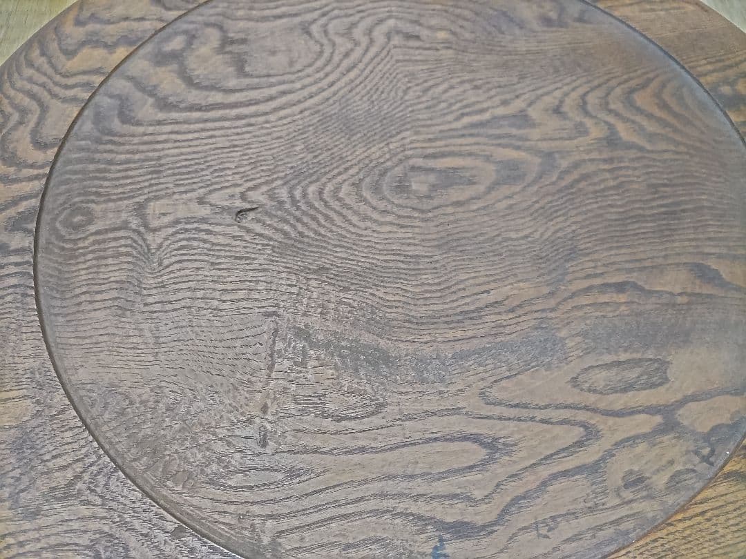 時代！　木地盆　大盆（57ｃｍ）　栓の木　酒器使いに