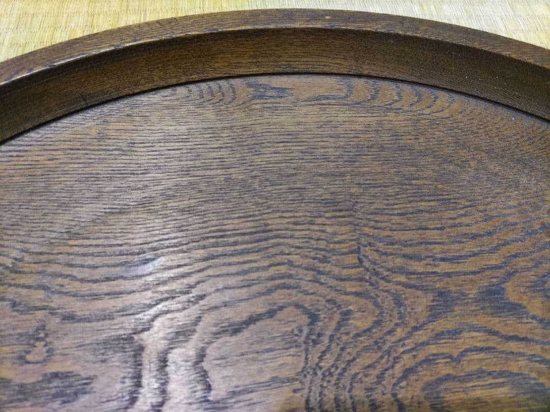 時代！　木地盆　大盆（57ｃｍ）　栓の木　酒器使いに