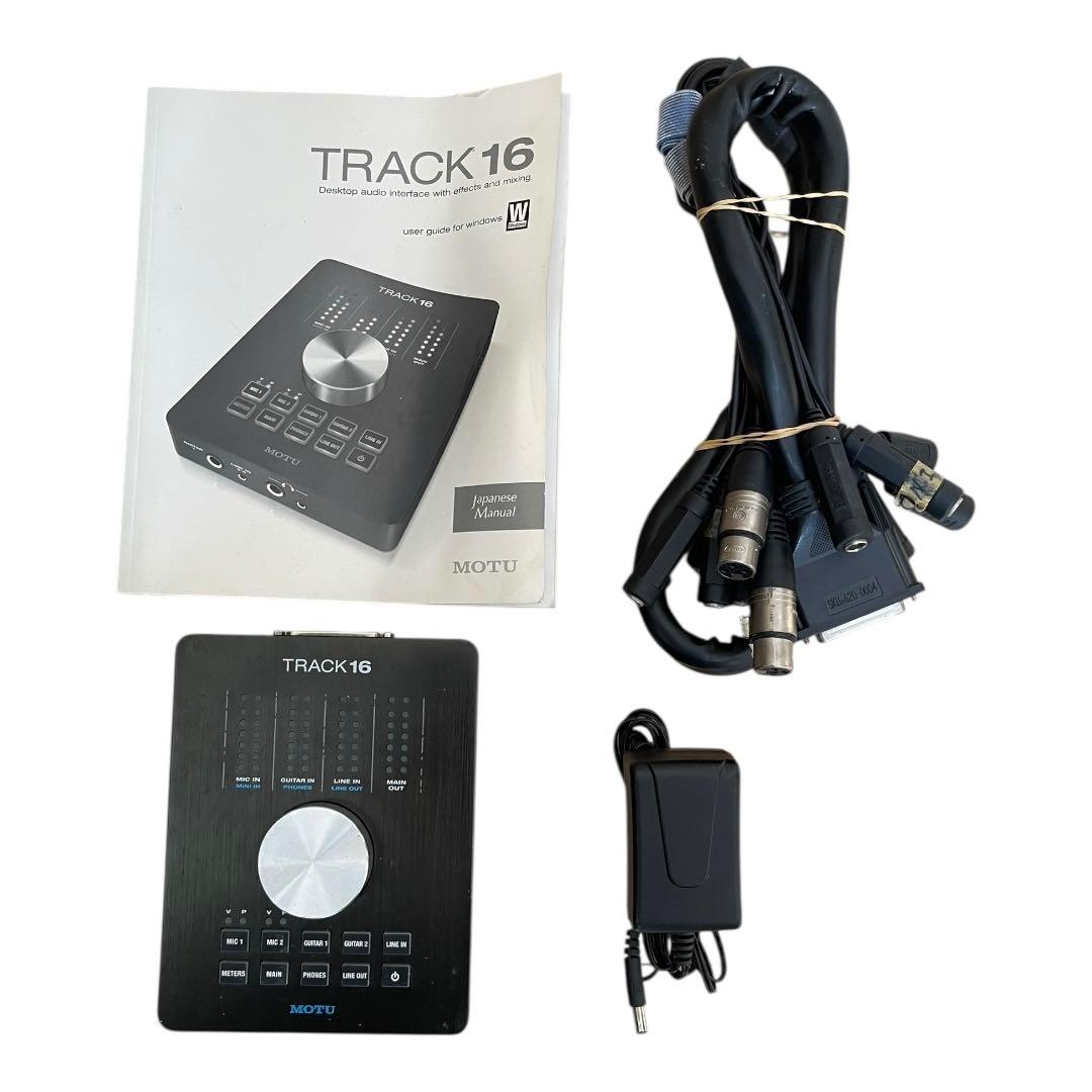 MOTU オーディオインターフェース TRACK16 現状品