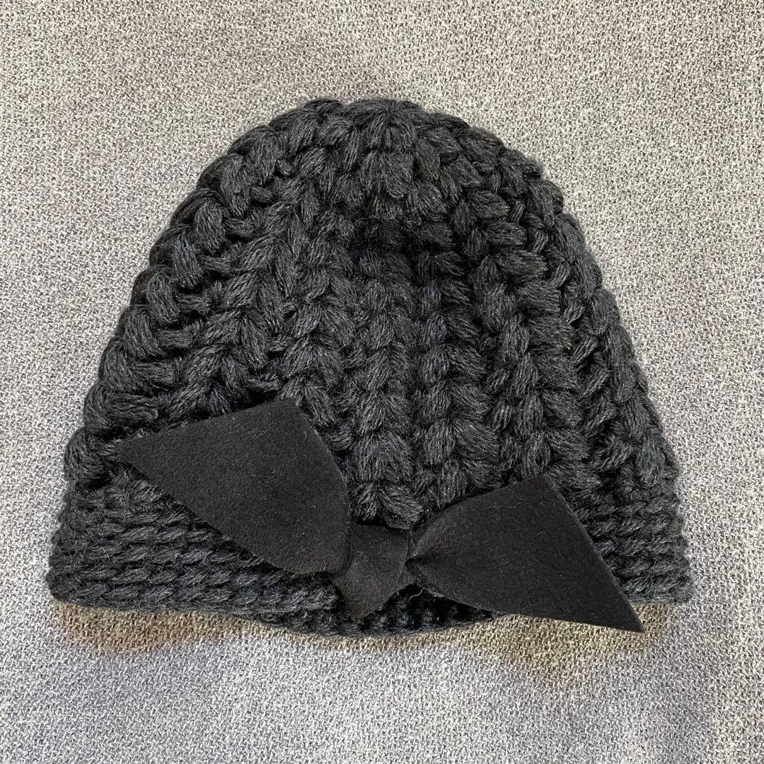 ヒトミシノヤマ　ニット帽