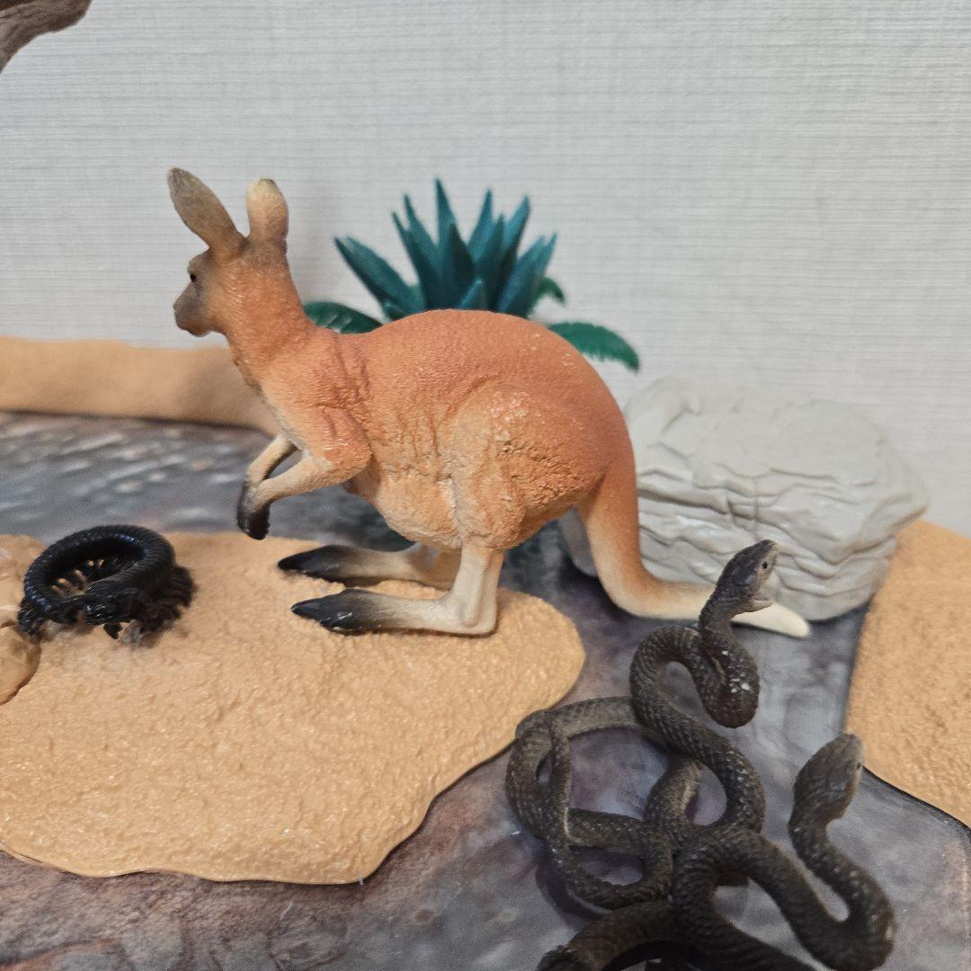 【美品】Schleich シュライヒ 水飲み場 動物セット