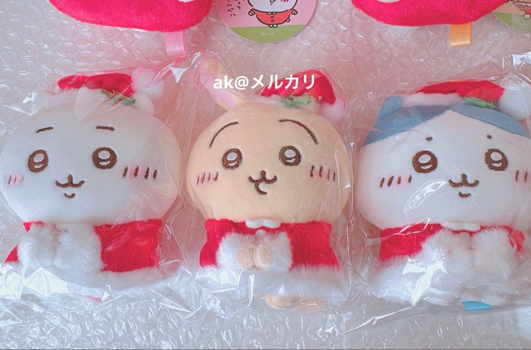 ちいかわ　サンタさんだ! 持ちますマスコット　ハッピーホリデー　まとめ売り