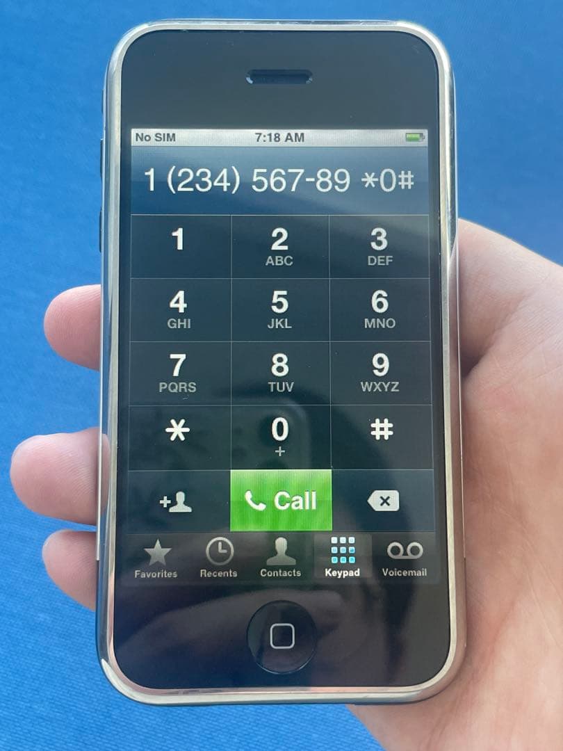 iPhone 2G 美品　4GB 初代　第1世代　日本未発売