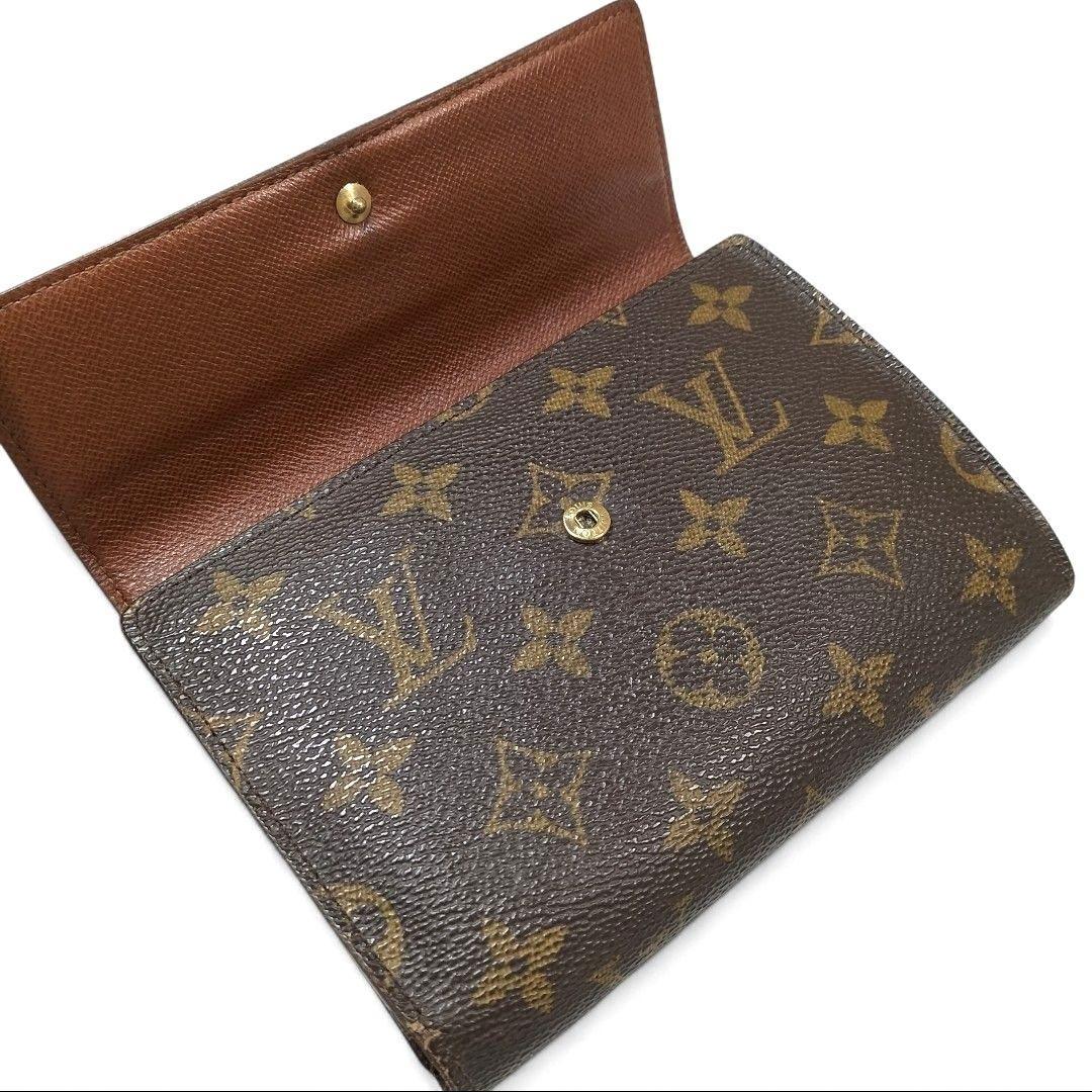 モノグラム ポルトトレゾール エテュイ パピエ 三つ折り財布 ルイヴィトン